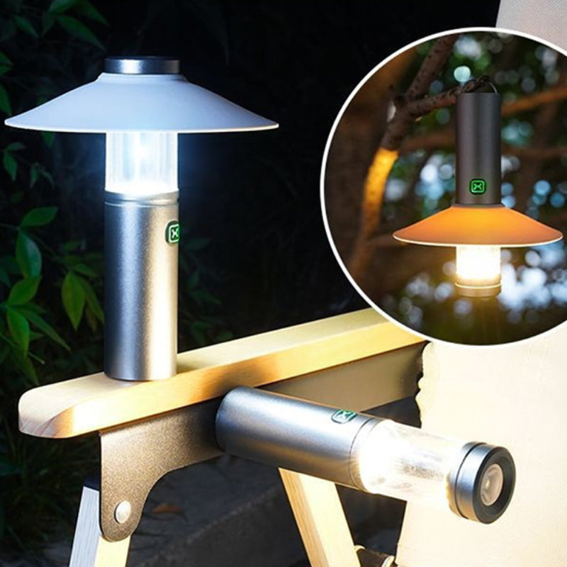 Y31-D Outdoor three-in-one multi-functional camp lamp
