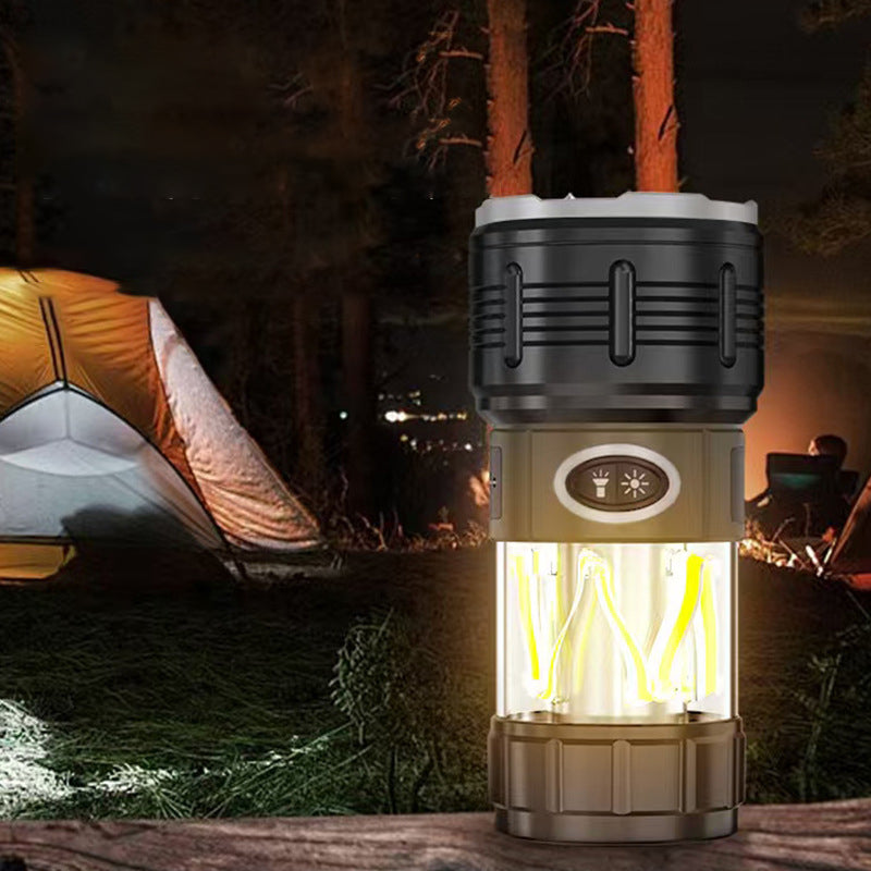 Y60-D Outdoor two-in-one multi-functional camp lamp flashlight