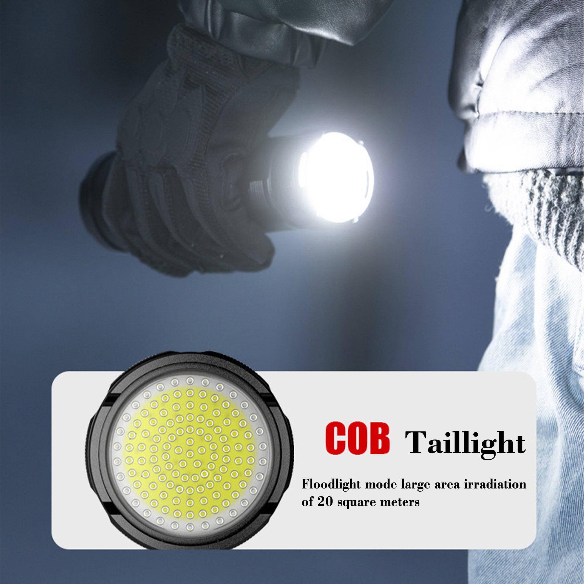 SF90 MAX 3500LM multi-functional super flashlight