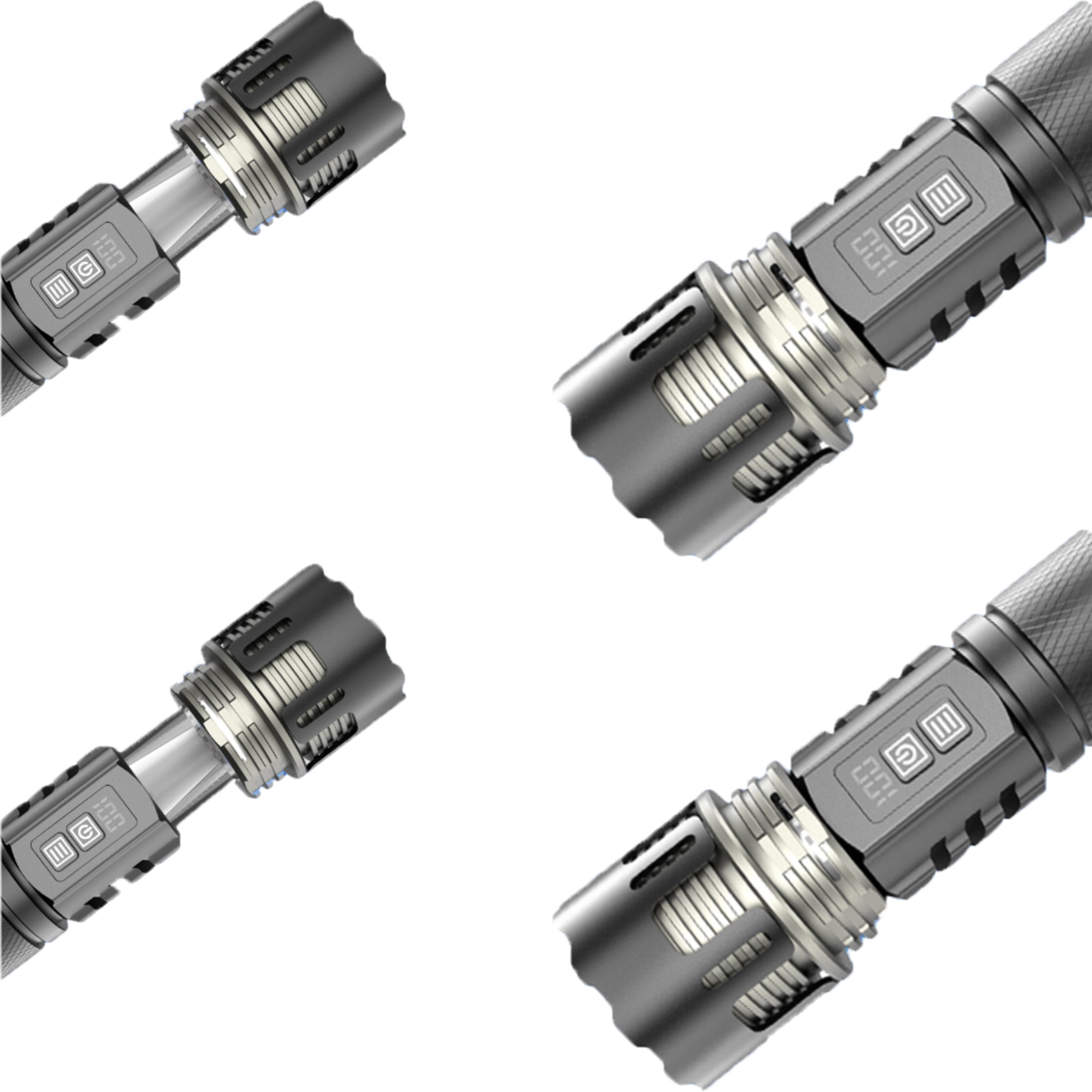 SP88S 5000mAh Ultra multi-functional outdoor high-intensity tactical flashlight