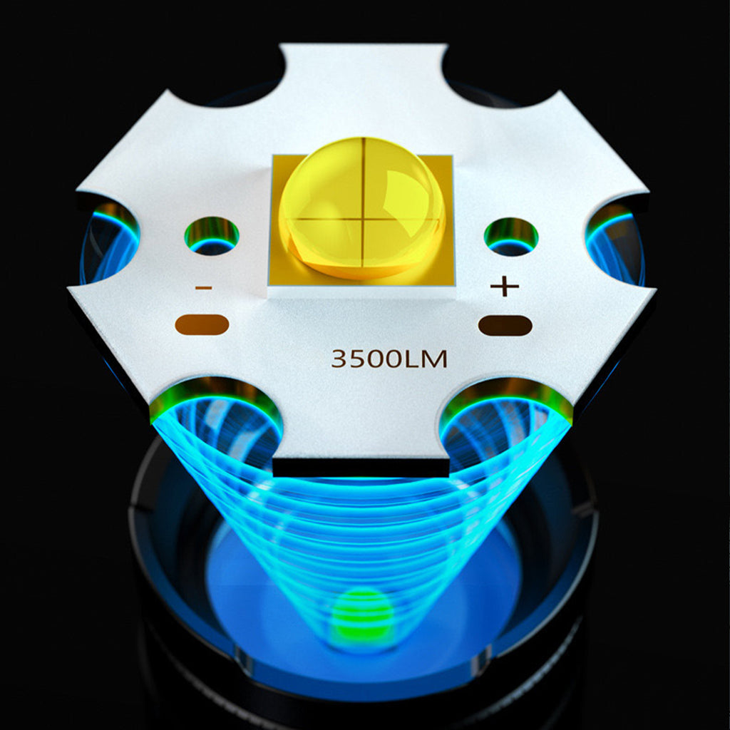 SF90 MAX 3500LM multi-functional super flashlight