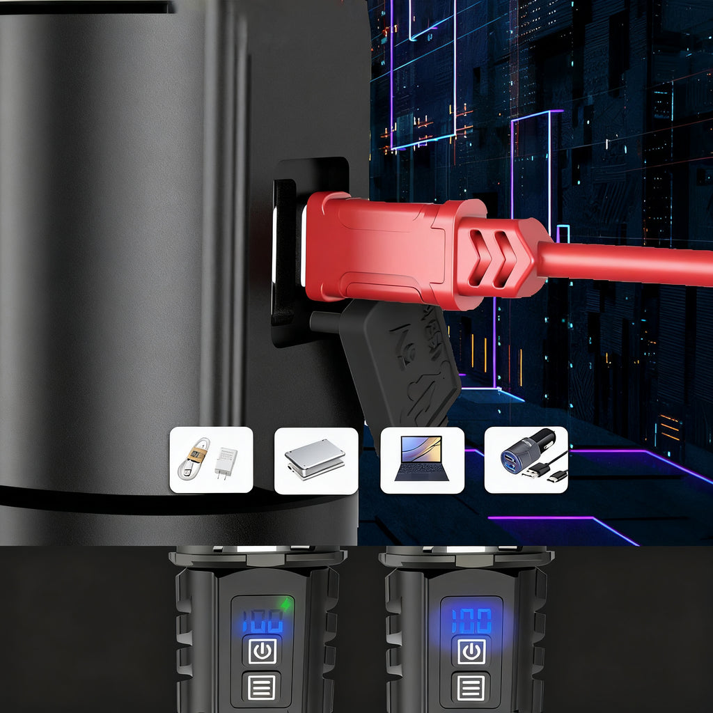 SP88S Ultra multi-functional high-intensity tactical flashlight