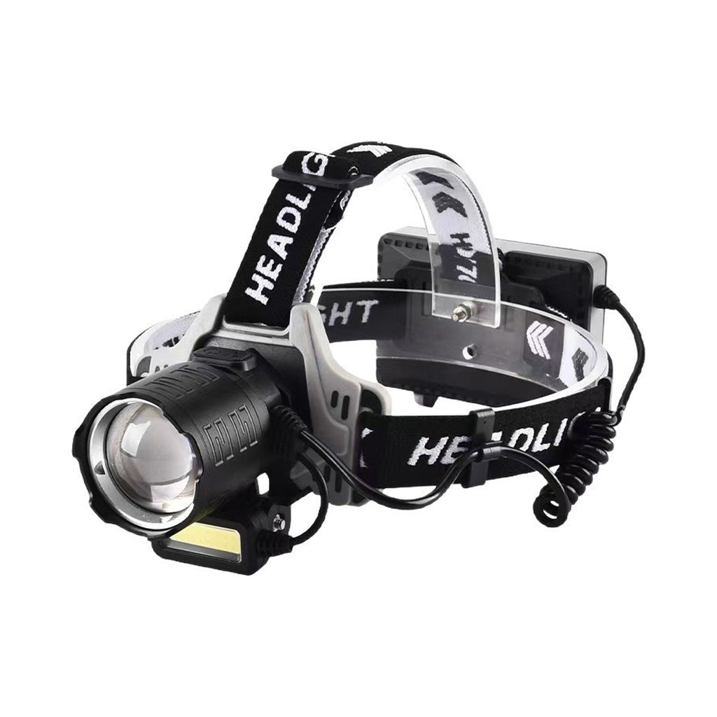 S100R PRO Multifunctional Head-mounted Zoomable Floodlight with 6600mAh Ultra-long Battery Life