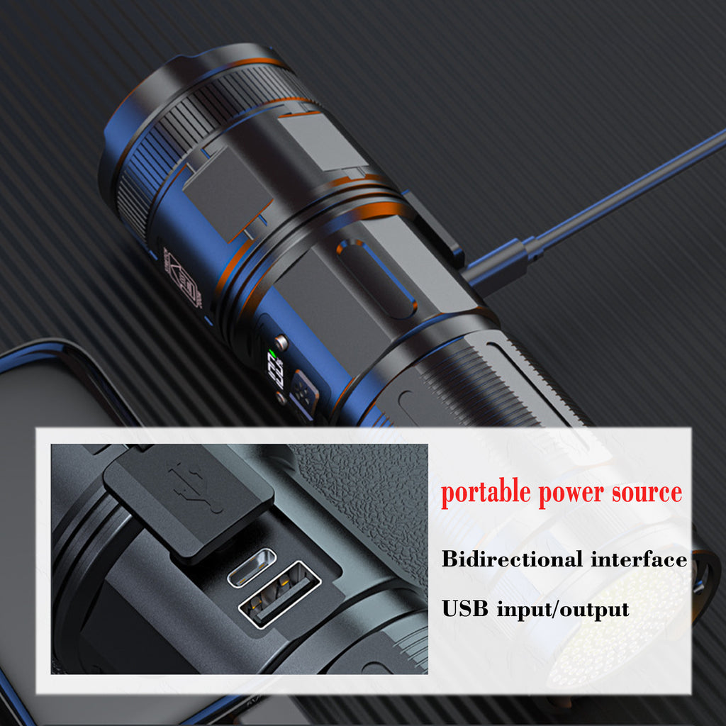 SF90 MAX 3500LM multi-functional super flashlight