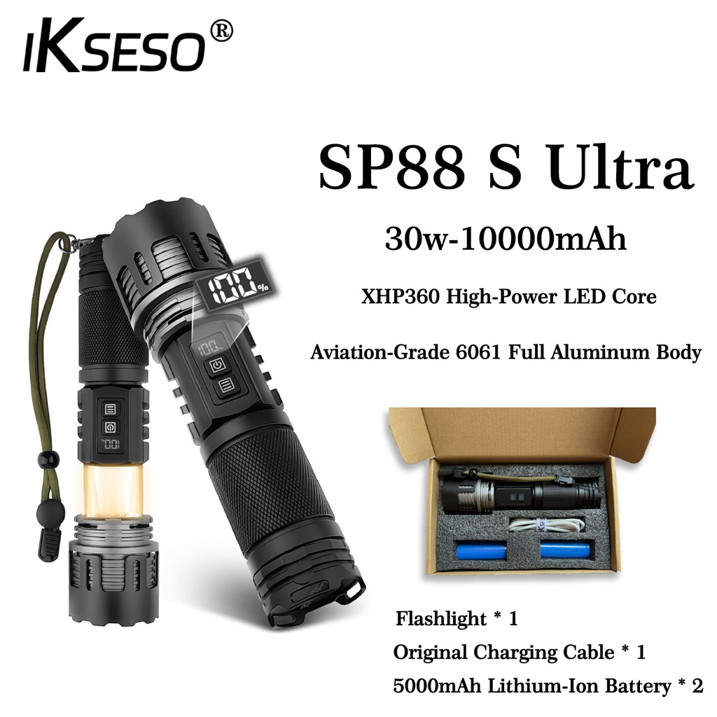 SP88S Ultra multi-functional high-intensity tactical flashlight